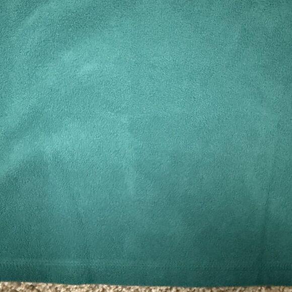 Vintage Y2K Disney Grumpy Patchwork Green Fleece Long Sleeve Shirt Women's M - Picture 7 of 8